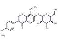 8-O-Methylretusin-7-O-beta-D-glucopyranoside – Figure 1 of 1