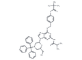 N2-isobutyryl-O6-(4-pivaloyloxybenzyl)-7'-OH-N-trityl-morpholino guanosine – Figure 1 of 1