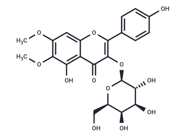 Eupalitin 3-galactoside – Figure 1 of 1