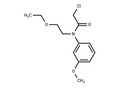 m-Acetanisidide, 2-chloro-N-(2-ethoxyethyl)- – Figure 1 of 1