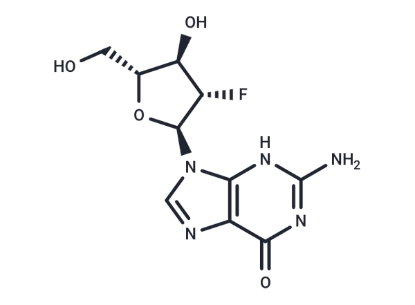 2'-Deoxy-2'-fluoro-alpha-D-arabinoguanosine – Figure 1 of 1
