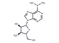 3'-Deoxy-3'-a-C-methyl-N6,N6-dimethyladenosine – Figure 1 of 1
