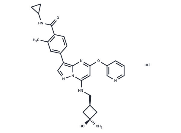 Luvixasertib hydrochloride – Figure 1 of 1