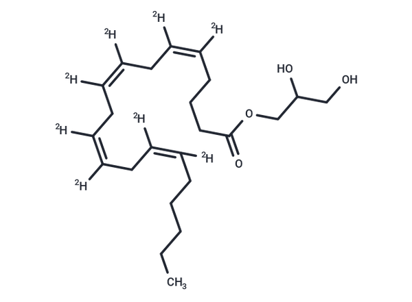 1-Arachidonoyl-D8-rac-glycerol – Figure 1 of 1