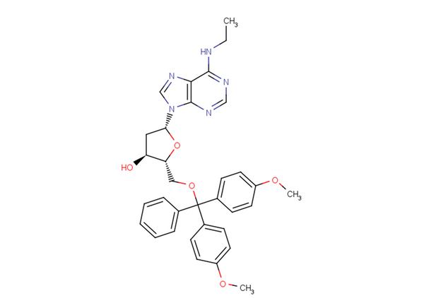 5'-O-DMTr-N6-ethyl-2'-deoxyadenosine – Figure 1 of 1