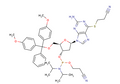 6-S-(2-Cyanoethyl)-2'-deoxy-5'-O-DMTr--6-thioguanosine 3'-CED phosphoramidite – Figure 1 of 1