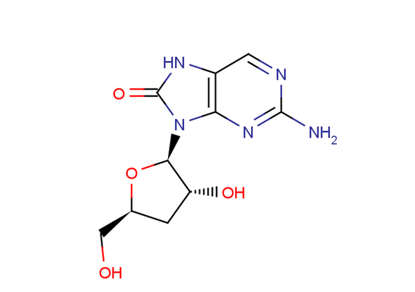 6-Deoxo-8-oxo-3'-deoxy-guanosine – Figure 1 of 1