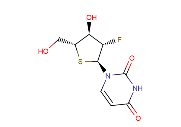 2'-Deoxy-2'-fluoro-4'-thio-a-D-arabinouridine – Figure 1 of 1