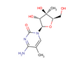 3'-beta-C-Methyl-5-methylcytidine – Figure 1 of 1