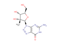 8-Aza-2'-beta-C-methylguanosine – Figure 1 of 1