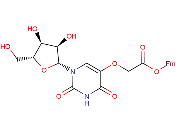 Uridine-5-oxo-acetyl-(9-fluorenylmethyl)   ester – Figure 1 of 1