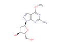 6-Amino-4-methoxy-1-(2-deoxy-a-D-ribofuranosyl)-1H-pyrazolo[3,4-d]pyrimidine – Figure 1 of 1
