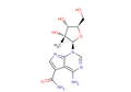 4-Amino-1-(2-b-C-methyl-b-D-ribofuranosyl)-7H-pyrrolo[2.3-d]pyrimidine-5-carboxamide – Figure 1 of 1