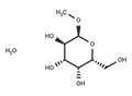 Methyl α-D-galactopyranoside monohydrate – Figure 1 of 1