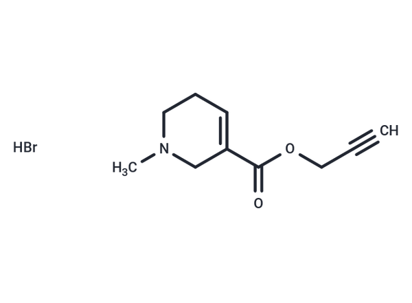 Arecaidine propargyl ester (hydrobromide) – Figure 1 of 1