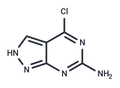 6-Amino-4-chloropyrazolo[3,4-d]pyrimidine – Figure 1 of 1