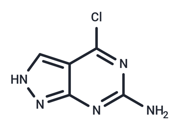 6-Amino-4-chloropyrazolo[3,4-d]pyrimidine – Figure 1 of 1