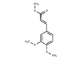 Methyl 3,4-dimethoxycinnamate – Figure 1 of 1