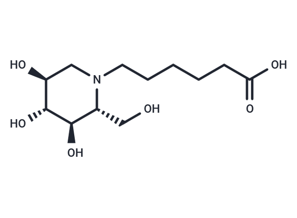 N-5-Carboxypentyl-1-deoxynojirimycin – Figure 1 of 1