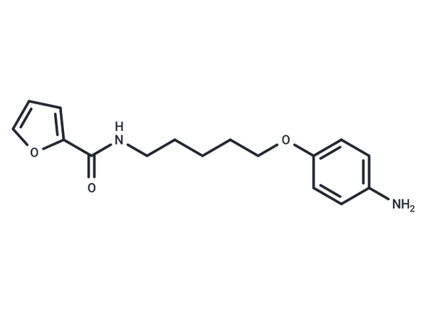 2-Furamide, N-(5-(p-aminophenoxy)pentyl)- – Figure 1 of 1