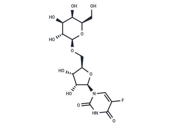 5-Fluorouridine 5'-O-β-D-galactopyranoside – Figure 1 of 1