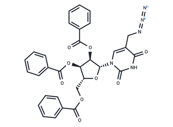 5-Azidomethyl-2',3',5'-tri-O-benzoyl uridine – Figure 1 of 1