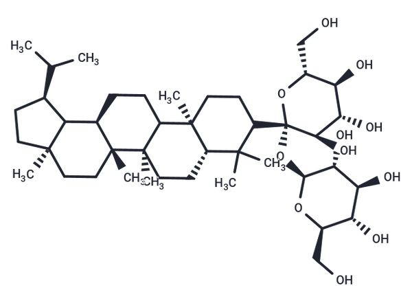 Lupanol 3-beta-diglucoside – Figure 1 of 1
