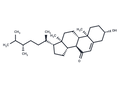 3beta-Hydroxyergost-5-en-7-one – Figure 1 of 1