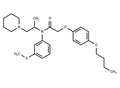 Acetamide, N-(m-anisyl)-2-(p-butoxyphenoxy)-N-(1-methyl-2-piperidino)ethyl- – Figure 1 of 1