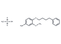 m-Anisidine, 4-(4-phenylbutoxy)-, methanesulfonate – Figure 1 of 1