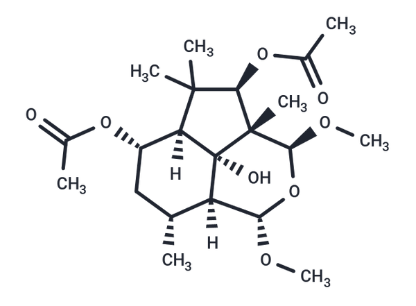 7-Acetoxy-15-methoxy-10-O-methyldihydrobotrydial – Figure 1 of 1