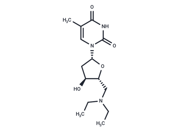 5'-Deoxy-5'-N,N-diethylaminothymidine – Figure 1 of 1
