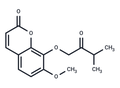 7-Methoxy-8-(3-methyl-2-oxobutoxy)-2H-1-benzopyran – Figure 1 of 1