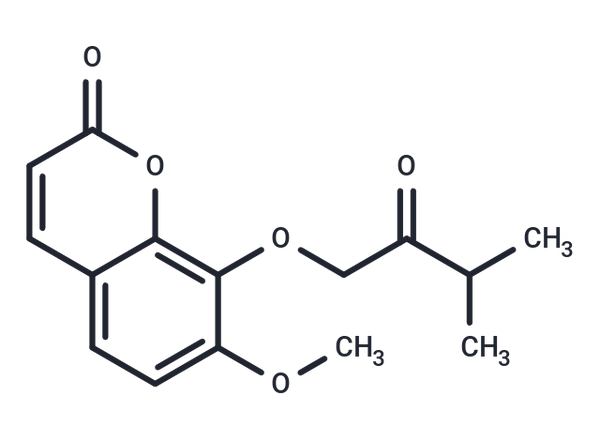 7-Methoxy-8-(3-methyl-2-oxobutoxy)-2H-1-benzopyran – Figure 1 of 1