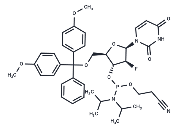 2'-Fluoro-2'-deoxy-ara-U-3'-phosphoramidite – Figure 1 of 1