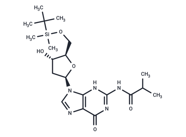 5'-O-TBDMS-N2-ibu-dG – Figure 1 of 1