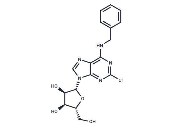 2'-Chloro-N6-benzyl adenosine – Figure 1 of 1