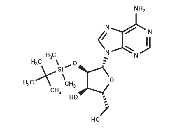 2'-O-t-Butyldimethylsilyl adenosine – Figure 1 of 1