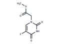 5-Fluorouracil-1-yl  acetic acid methyl ester – Figure 1 of 1