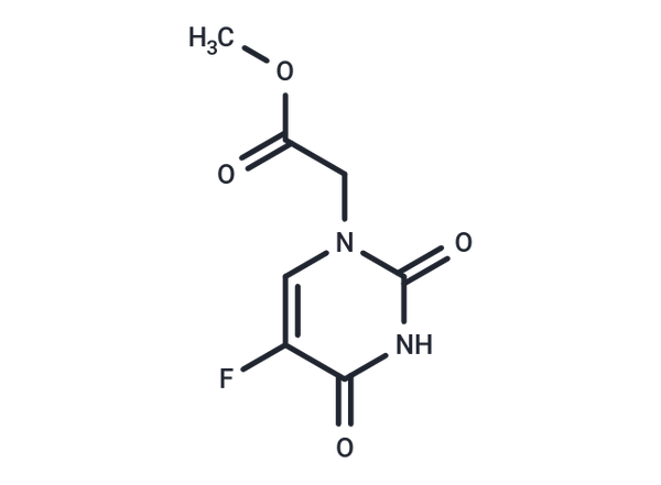 5-Fluorouracil-1-yl  acetic acid methyl ester – Figure 1 of 1