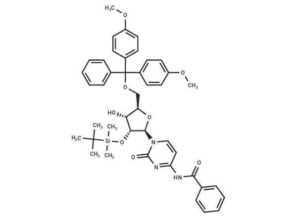 5'-O-DMT-2'-O-TBDMS-Bz-rC – Figure 1 of 1