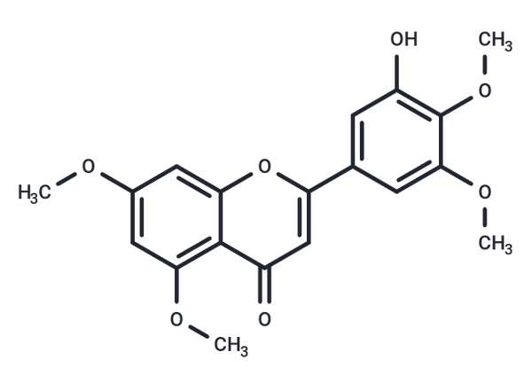 3'-Hydroxy-5,7,4',5'-Tetramethoxyflavone – Figure 1 of 1