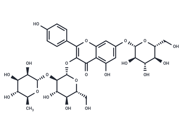 Kaempferol 3-O-neohesperidoside 7-O-glucoside – Figure 1 of 1