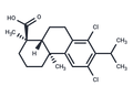 12,14-Dichlorodehydroabietic acid – Figure 1 of 1