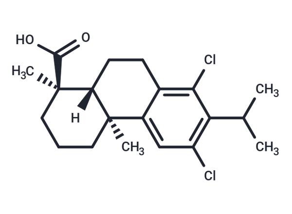 12,14-Dichlorodehydroabietic acid – Figure 1 of 1