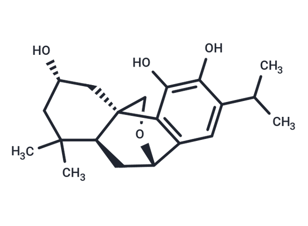 2,11,12-Trihydroxy-7,20-epoxy-8,11,13-abietatriene – Figure 1 of 1