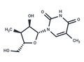 3'-Deoxy-3'-a-C-methyl-5-methyluridine – Figure 1 of 1