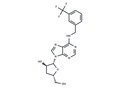 N6-(3-Trifluoromethylbenzyl)-3'-deoxyadenosine – Figure 1 of 1