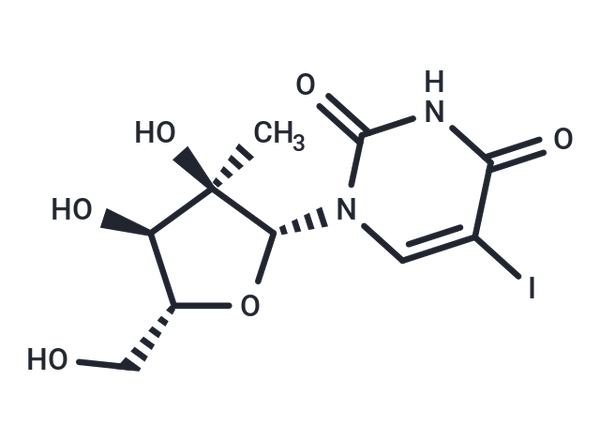 5-Iodo-2'-C-methyl uridine – Figure 1 of 1
