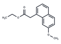 7-Methoxy-1-naphthaleneacetic acid ethyl ester – Figure 1 of 1